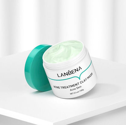 Mascarilla de arcilla para acné lanbena