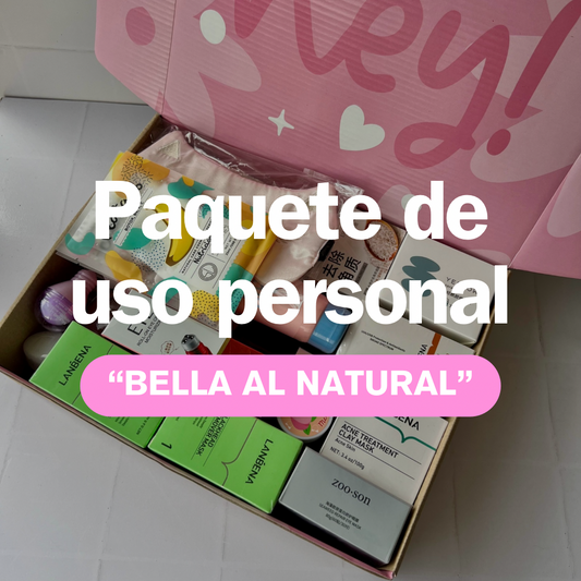 Paquete personal “Bella al natural”