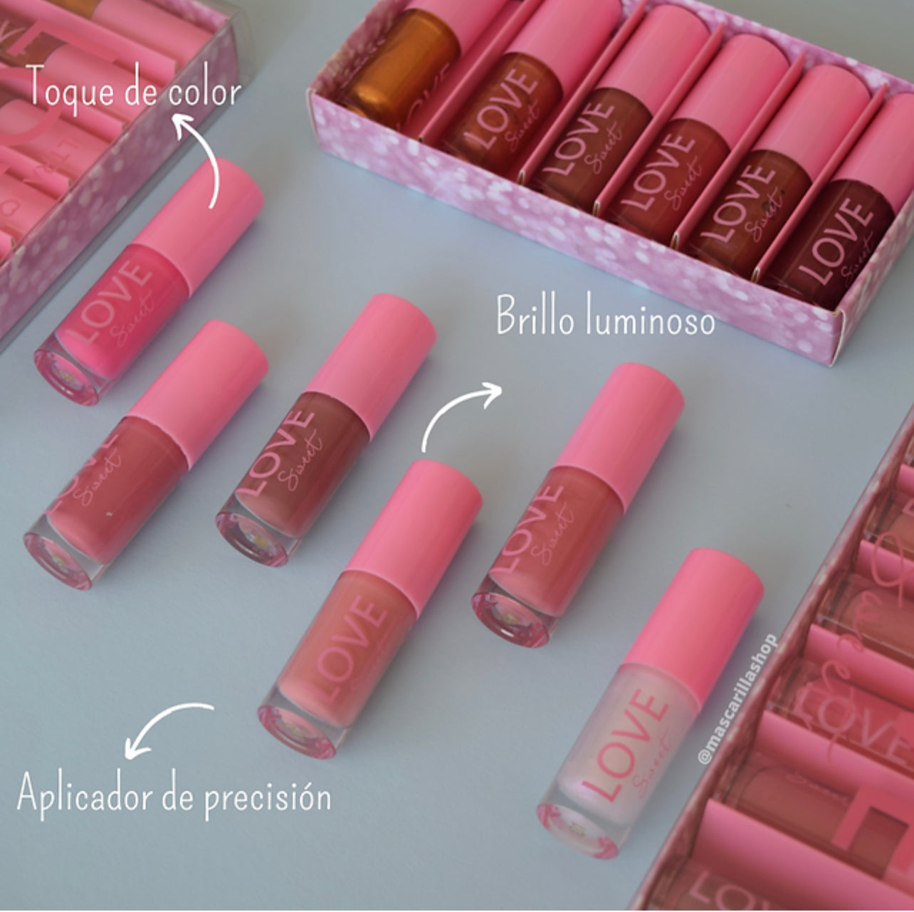 Set gloss ¨love¨