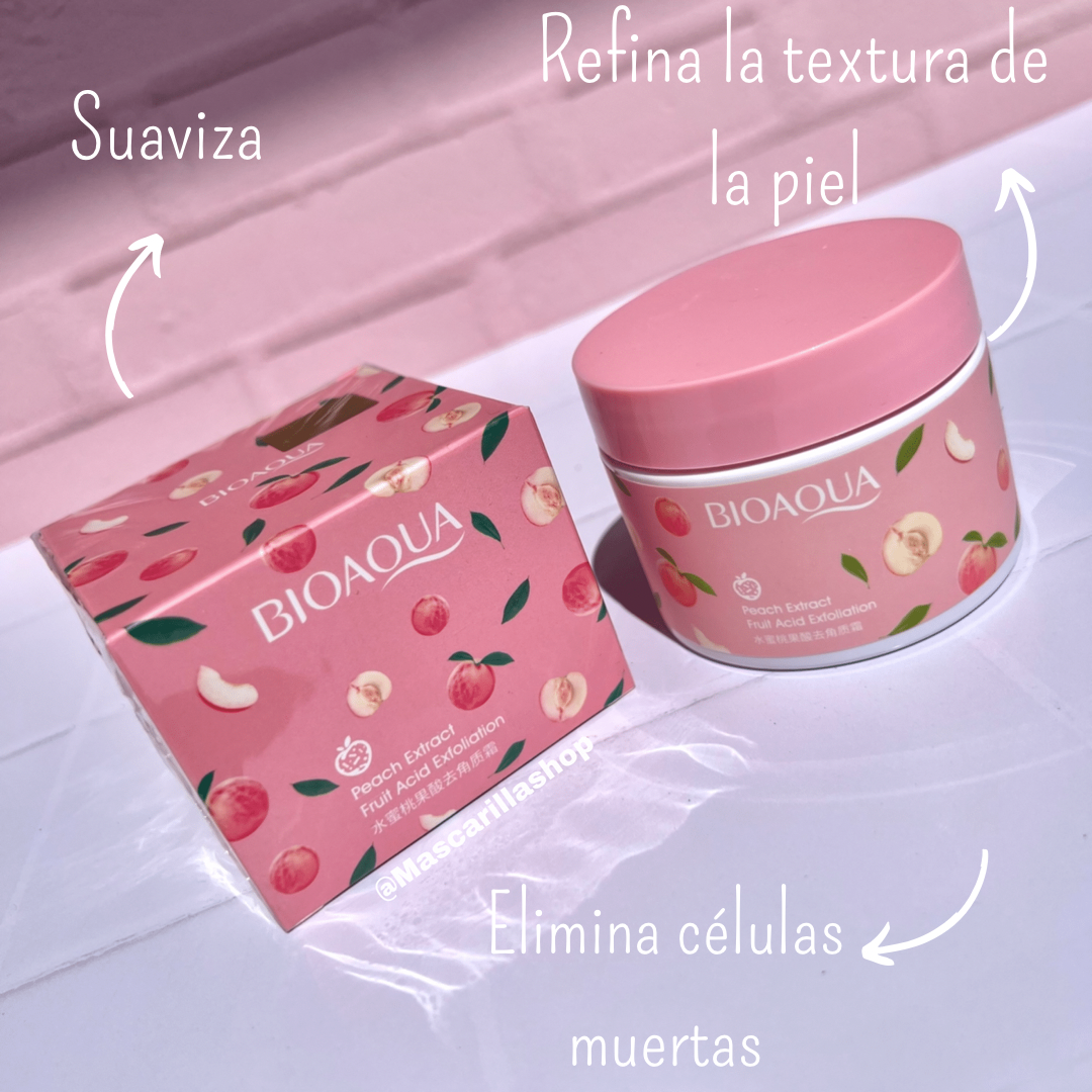 Exfoliante en gel peach