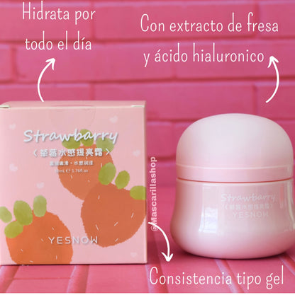 Crema facial hidratante en gel