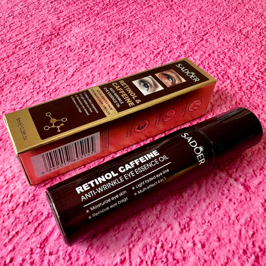 Retinol + cafeina para ojeras