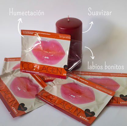 Parches de colágeno para labios 10pz